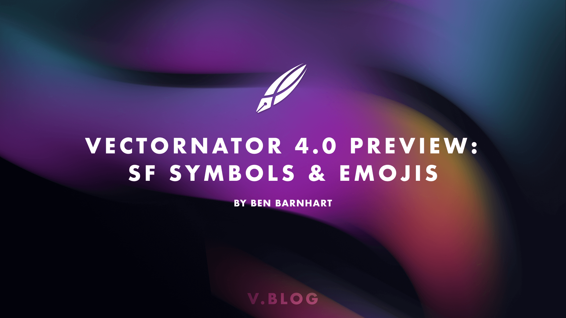 Vectornator 4.0 Preview: SF Symbols & Emojis