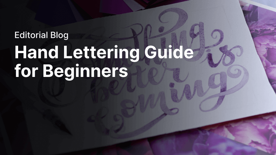 Hand Lettering for Beginners with Vectornator