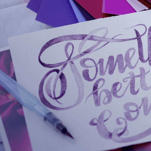 How to do hand lettering with Vectornator