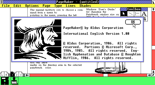 80s graphic design interface