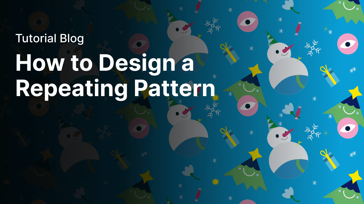 How to Design a Repeating Pattern Tutorial | Vectornator