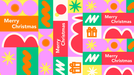 How to make your own Christmas wrapping paper design