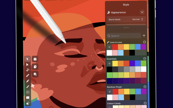 How to Work with Color Palettes in Vectornator